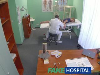 FakeHospital Innocent blonde gets the doctors massage sex films
