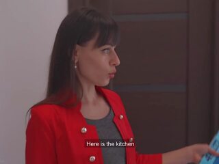 Beautiful Realtor Uses Her Tiny Ass to Convince Client: Rough Anal sex clip feat. NatalieFlowers