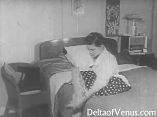 Vintage adult movie 1950s - voyeur fuck - peeping tom