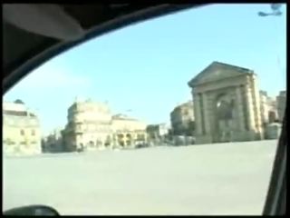 French couple doing it in car and forest