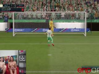 (Porn)Gameplay Fifa 19 | Jordi ENP vs LucÃÂ­a Nieto | Final Feliz