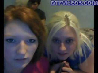 Webcam Threesome With 2 lustful Teen Pussies