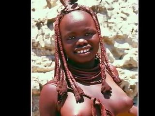 Nigerian naturlig afrikansk lady