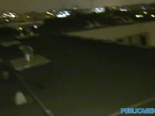 Public Agent Rooftop adult video for provocative arsed blonde