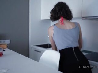 I Worked in Cleaning Room: Perfect Body Amateur x rated video feat. Darcy_Dark666