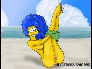 Simpsons सेक्स वीडियो पॅरोडी