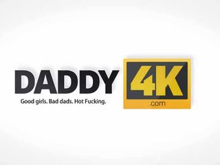 StepDADDY4K. Bald Daddy cant believe beguiling Hotties Candee Licious