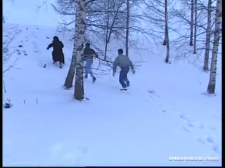 Nana, dvigubai makšties tiesiog po as sauna