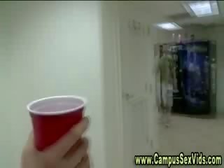 College fuck streetwalker spit roast